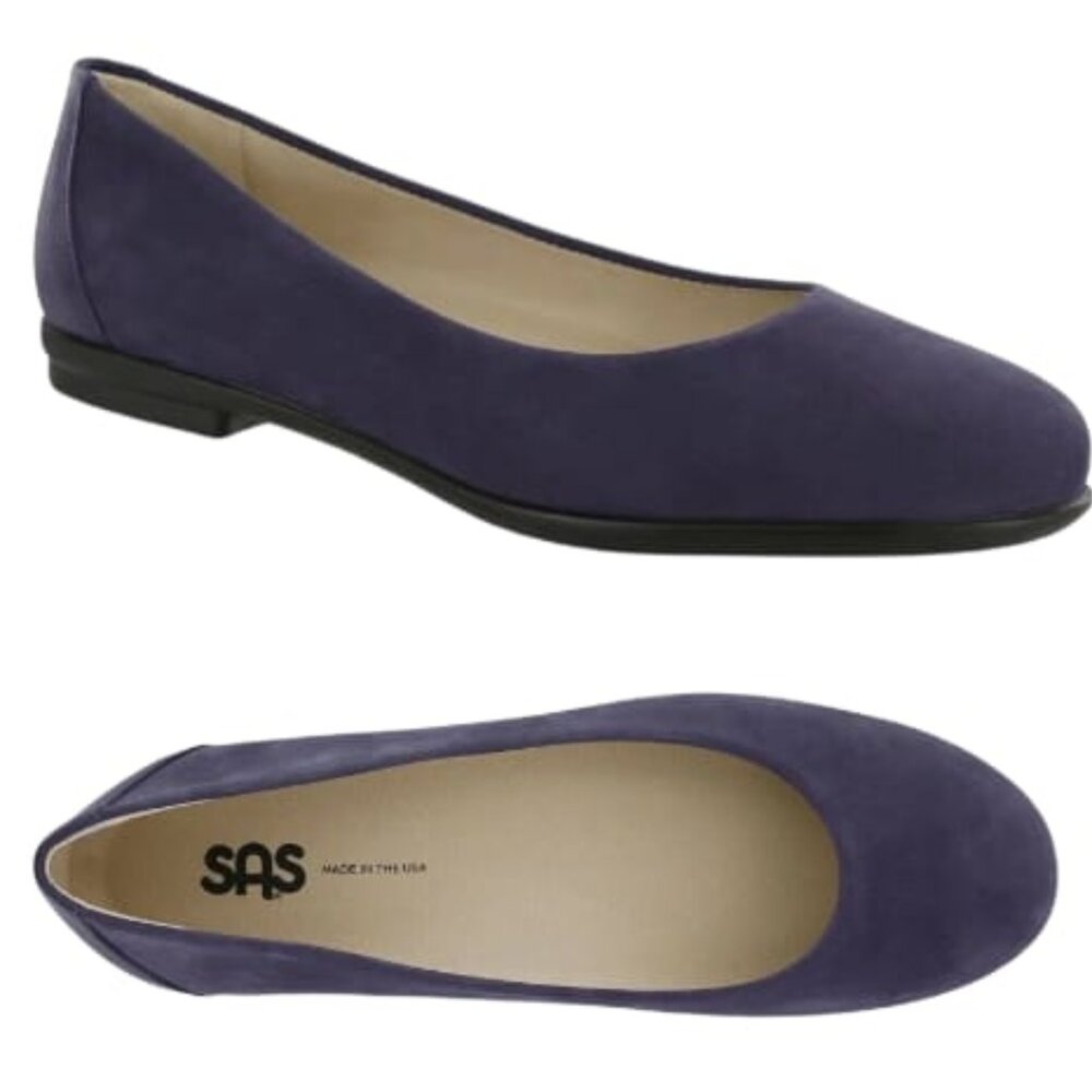 Scenic Ballet Flat - Cosmic Blue, Size 7.5